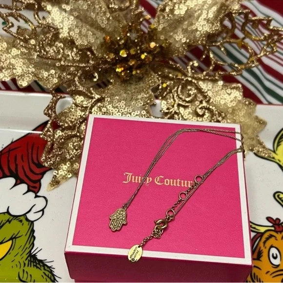 Juicy couture Hamsa necklace - Picture 2 of 2